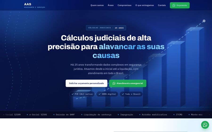Prévia do site AAS Assessoria